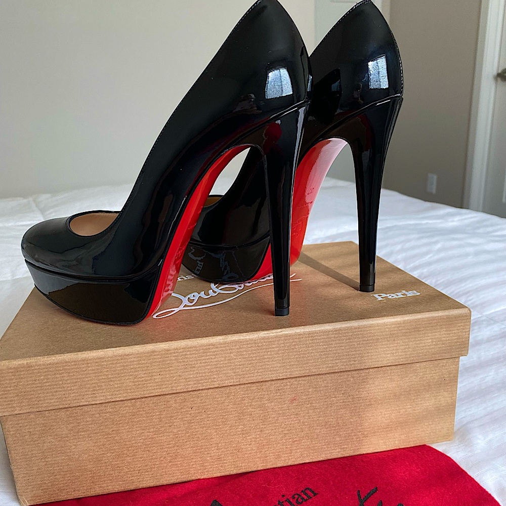 Christian Louboutin "Bianca" Platform Pumps, High heel shoes/NEW!